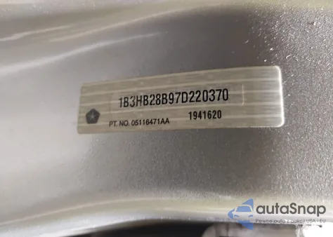 2007 Dodge Caliber z USA, uszkodzony, nr VIN 1B3HB28B97D220370